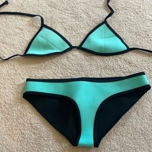 Triangl Teal Bikini